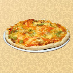 PIZZA DE CARNE 25 cm