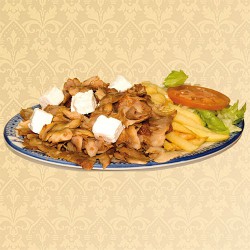 PLATO DÖNER KEBAB  con QUESO